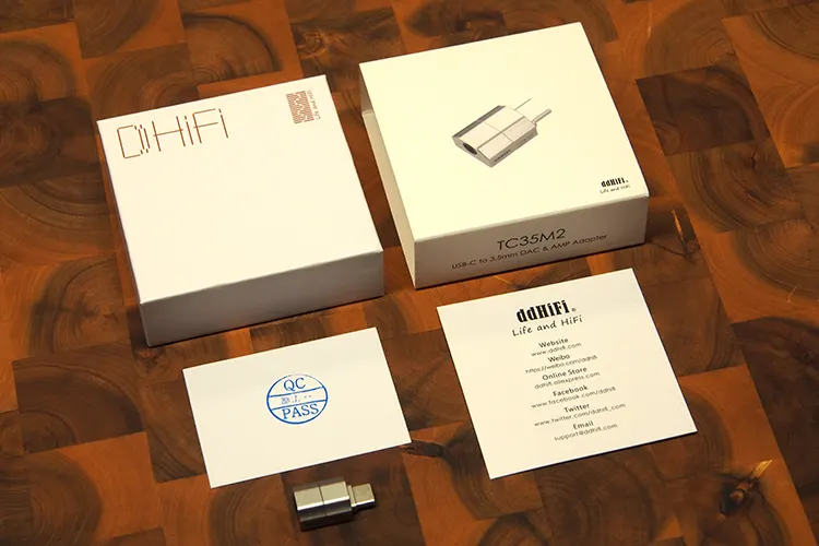 ddHiFi TC35M2 accessories