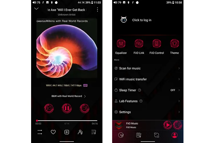 FiiO Music App for M23