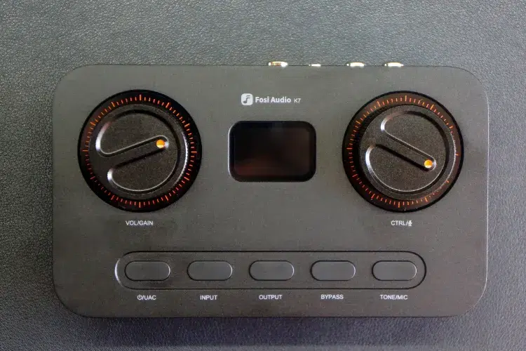 Fosi Audio K7 top down view