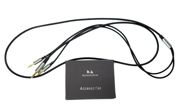 HarmonicDyne Black Hole stock cable