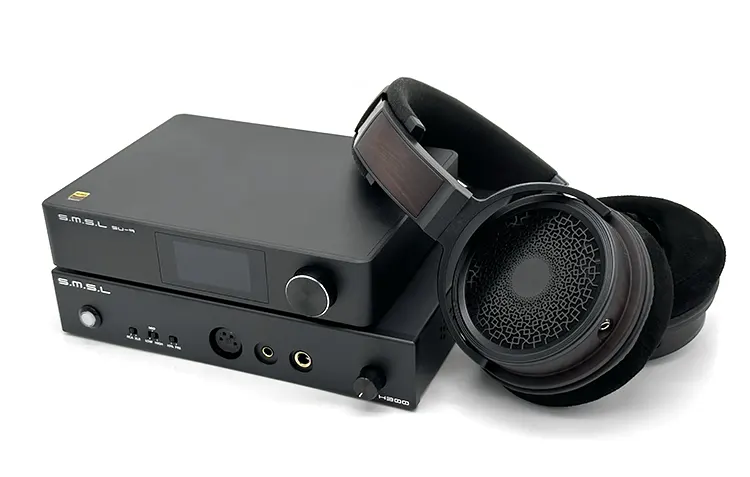 SMSL SU-9 Ultra paired with HarmonicDyne Zeus Elite